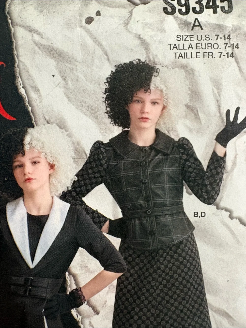 BN UNCUT SIMPLICITY 9345 A SEWING PATTERNS HALLOWEEN COSTUMES